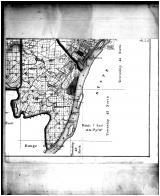 St. Louis City and County Outline Plan Map - Below Right, St. Louis County 1878